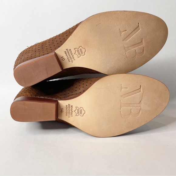 NWOB Sundance Catalog Matt Bernson Flores Brown Leather Boot Size 10 - Picture 9 of 10